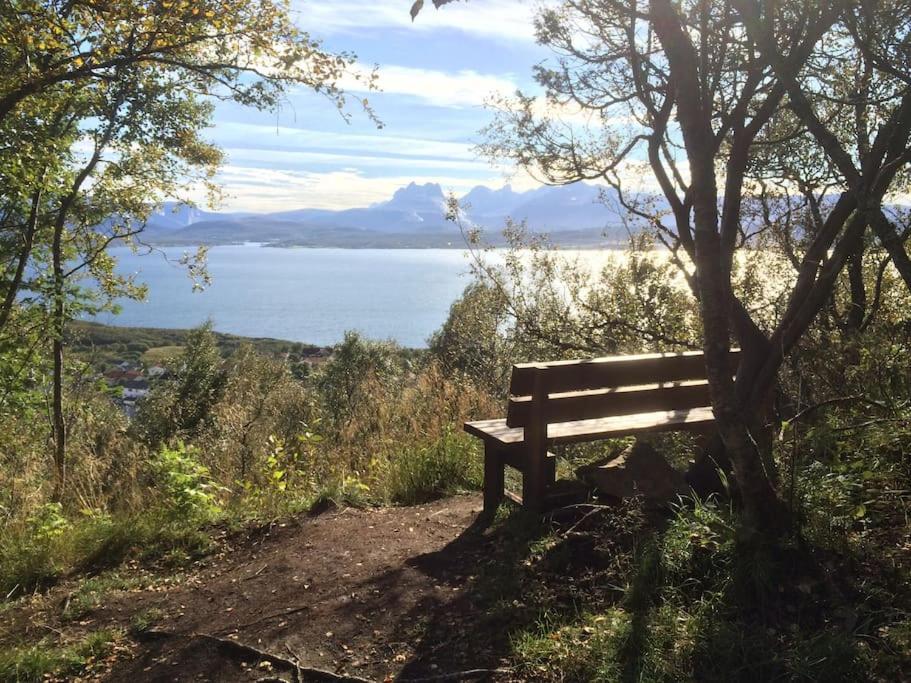 Well-Equipped Apartment With Stunning Views Bodø Esterno foto